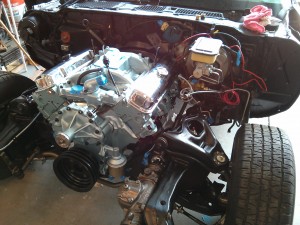 Engine is in!