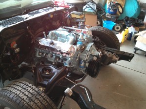Engine is in!