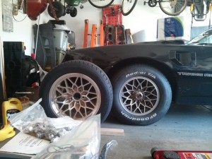 New Year One Wheels and Nitto 555 Tires compared to factory snowflakes