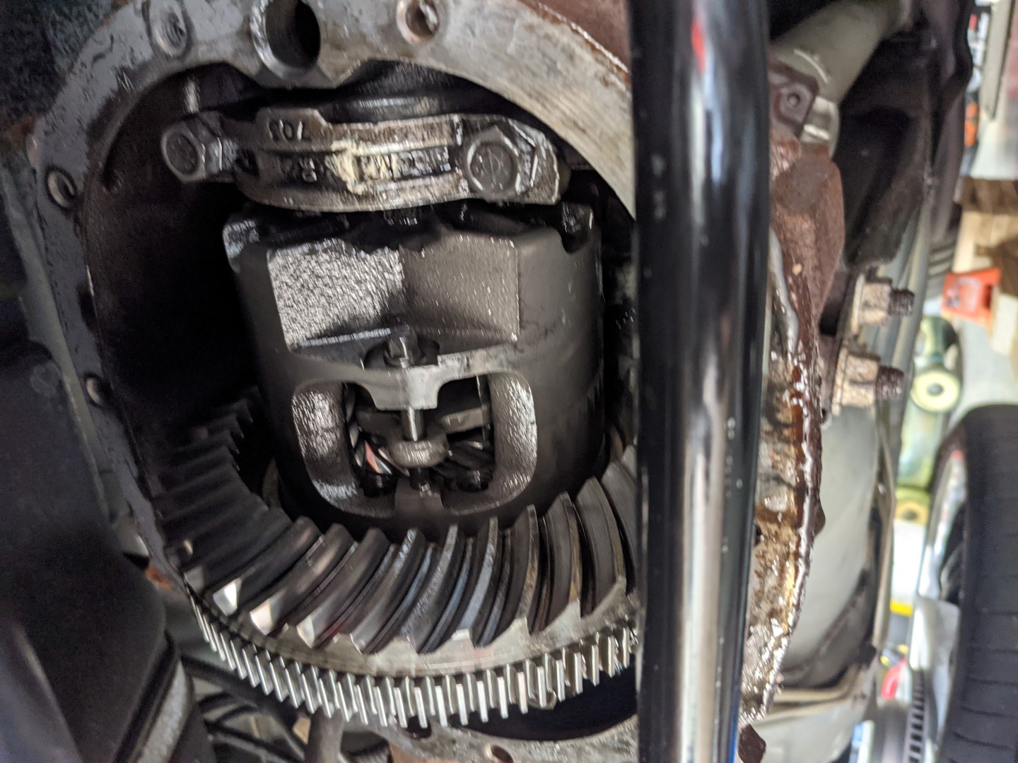 Rear noises in the 2000 Trans Am, replaced gear oil, axle shafts, wheel